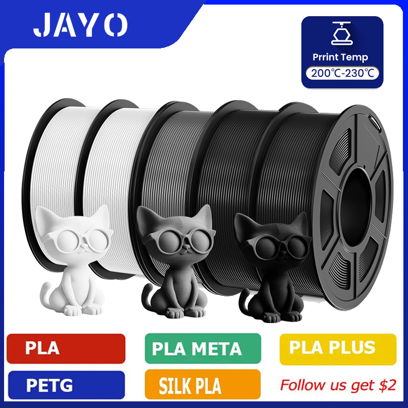 JAYO 5 Rollen PLA/PLA Plus/PET – 3D Printing Nylon Bewertung und Preis